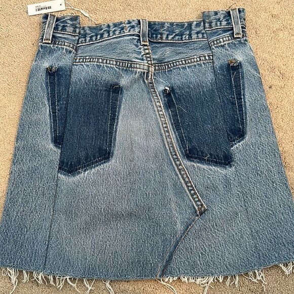 Eb Denim Denim skirt NWT XS - Picture 3 of 5